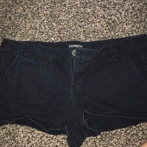 All black express shorts
